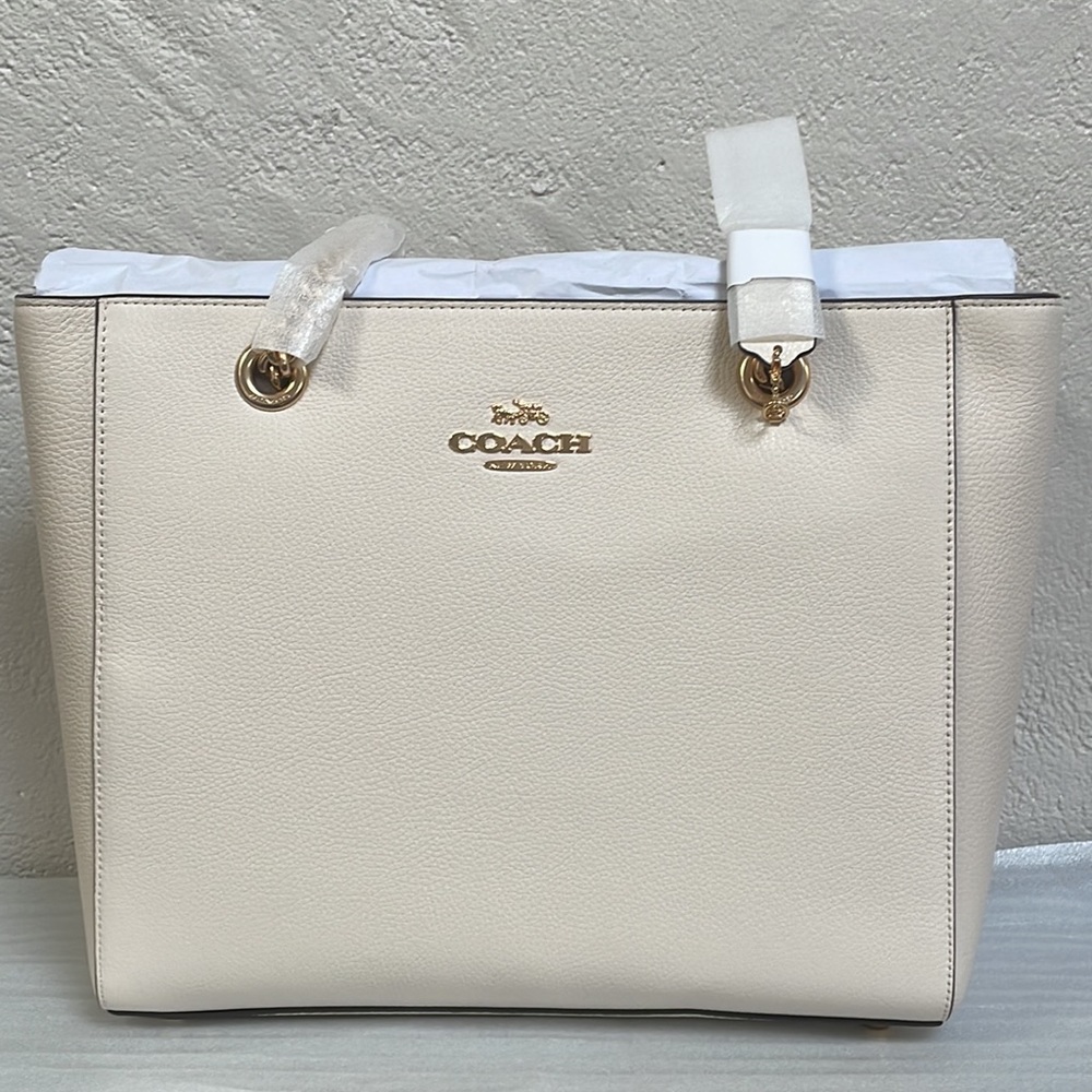 ❤️Coach- Leather Marlie Tote / Authentic - Picture 10 of 10